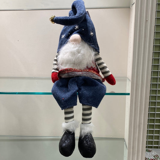 20” Plush Holiday Gnome Shelf Sitter