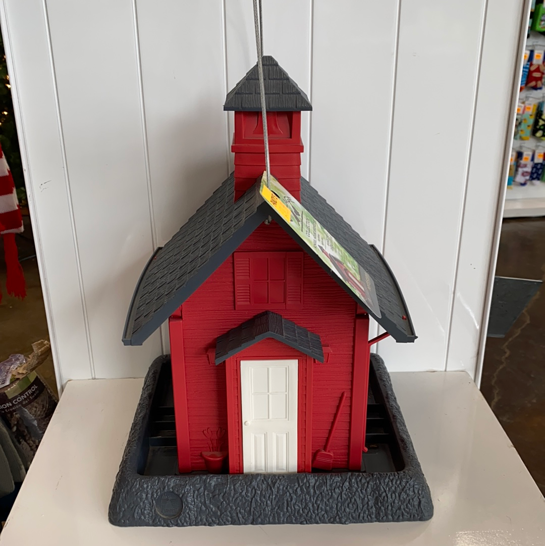 School House Bird Feeder