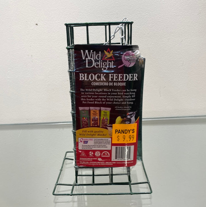 Wild Delight Block Feeder