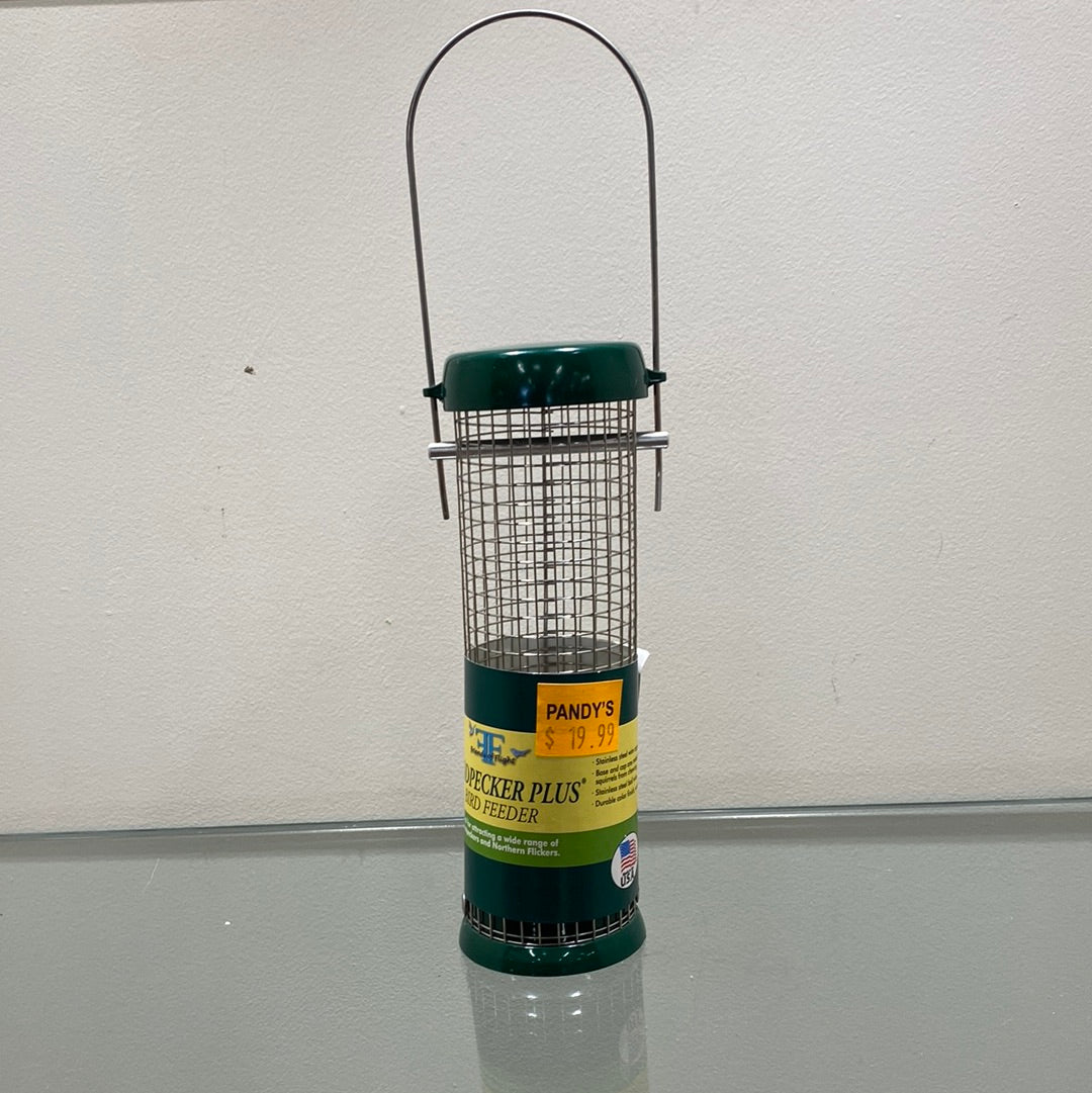 Friends of Flight Woodpecker Plus Bird Feeder 12”