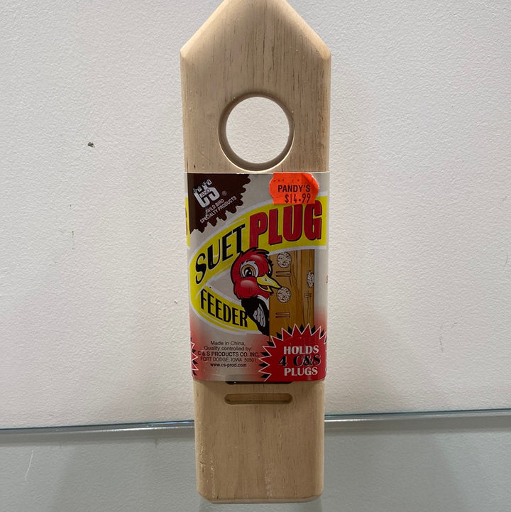 Suet Plug Feeder