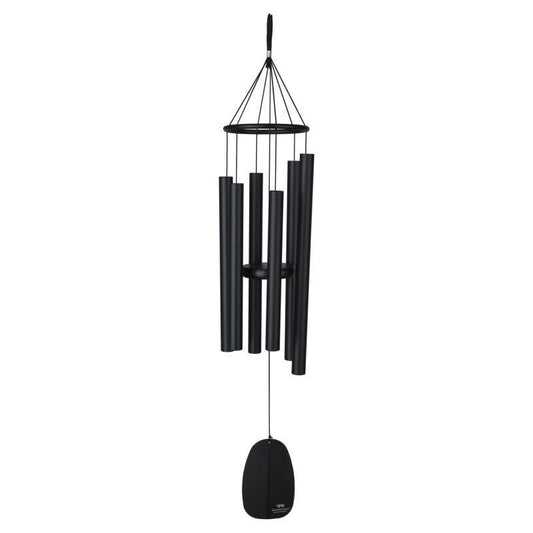 32" Black Metal Wind Chime