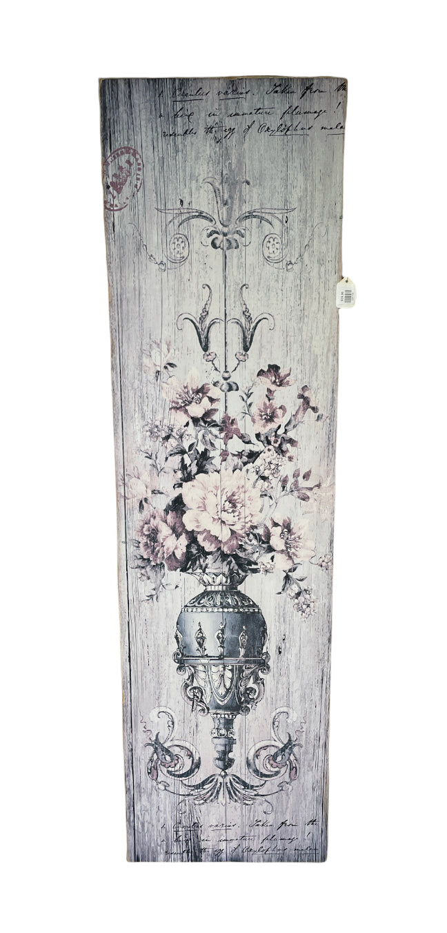 Large Floral Design Wall Hanging