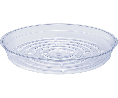 8" Clear Vinyl Plant Saucer