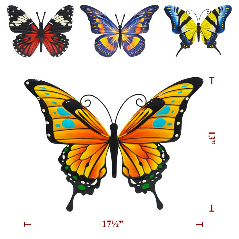 Metal Hanging Butterfly