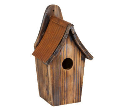 Rustic Blue Bird House