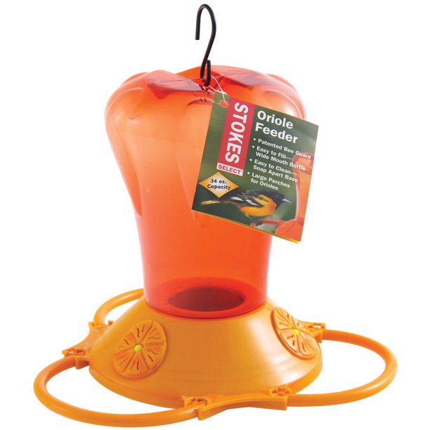 Stokes 34oz Oriole Feeder Patented Bee Guard