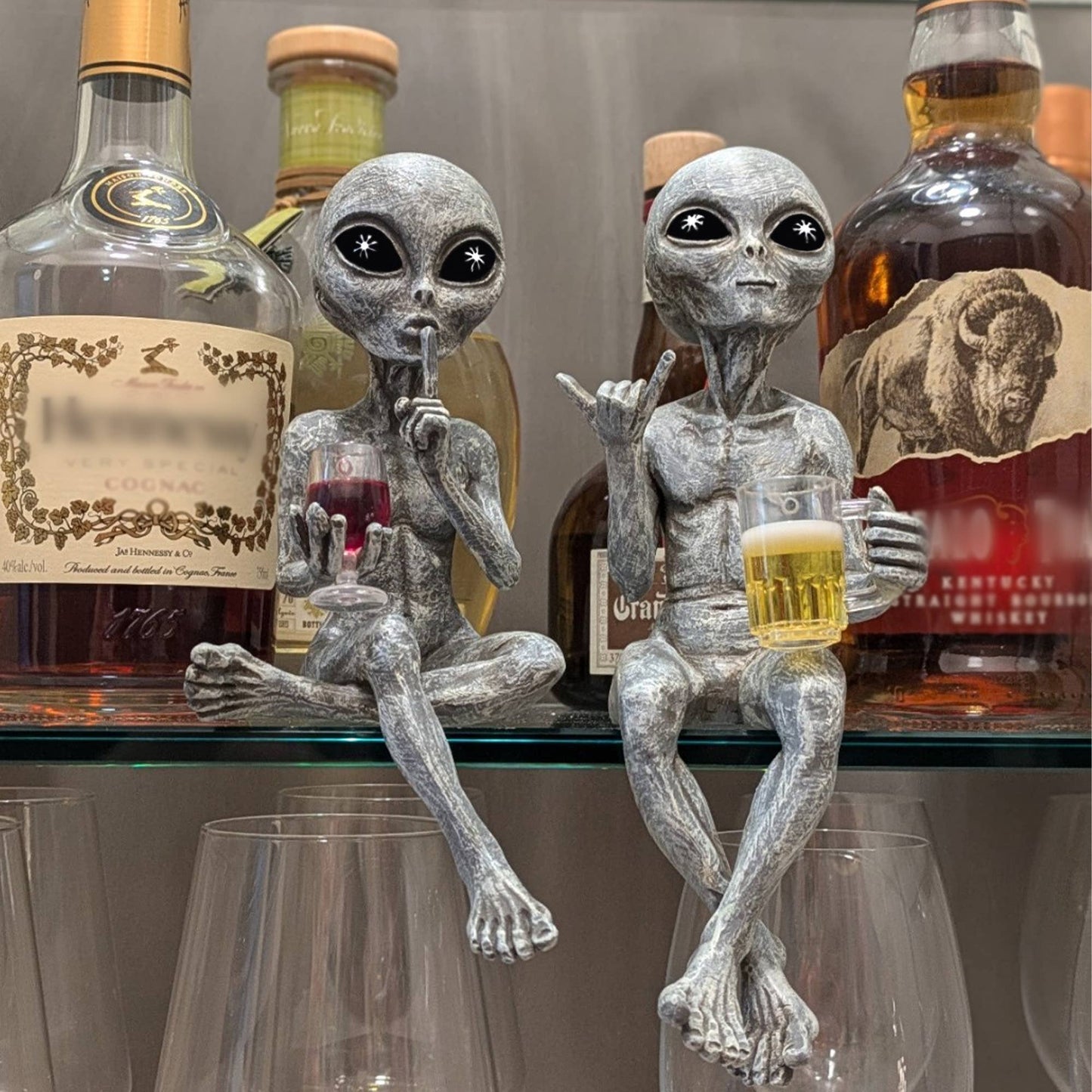 Party Alien Shelf Sitters 10" tall Figurine
