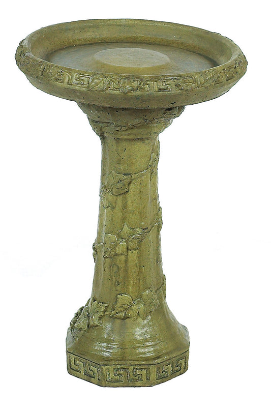 Winding Ivy Birdbath