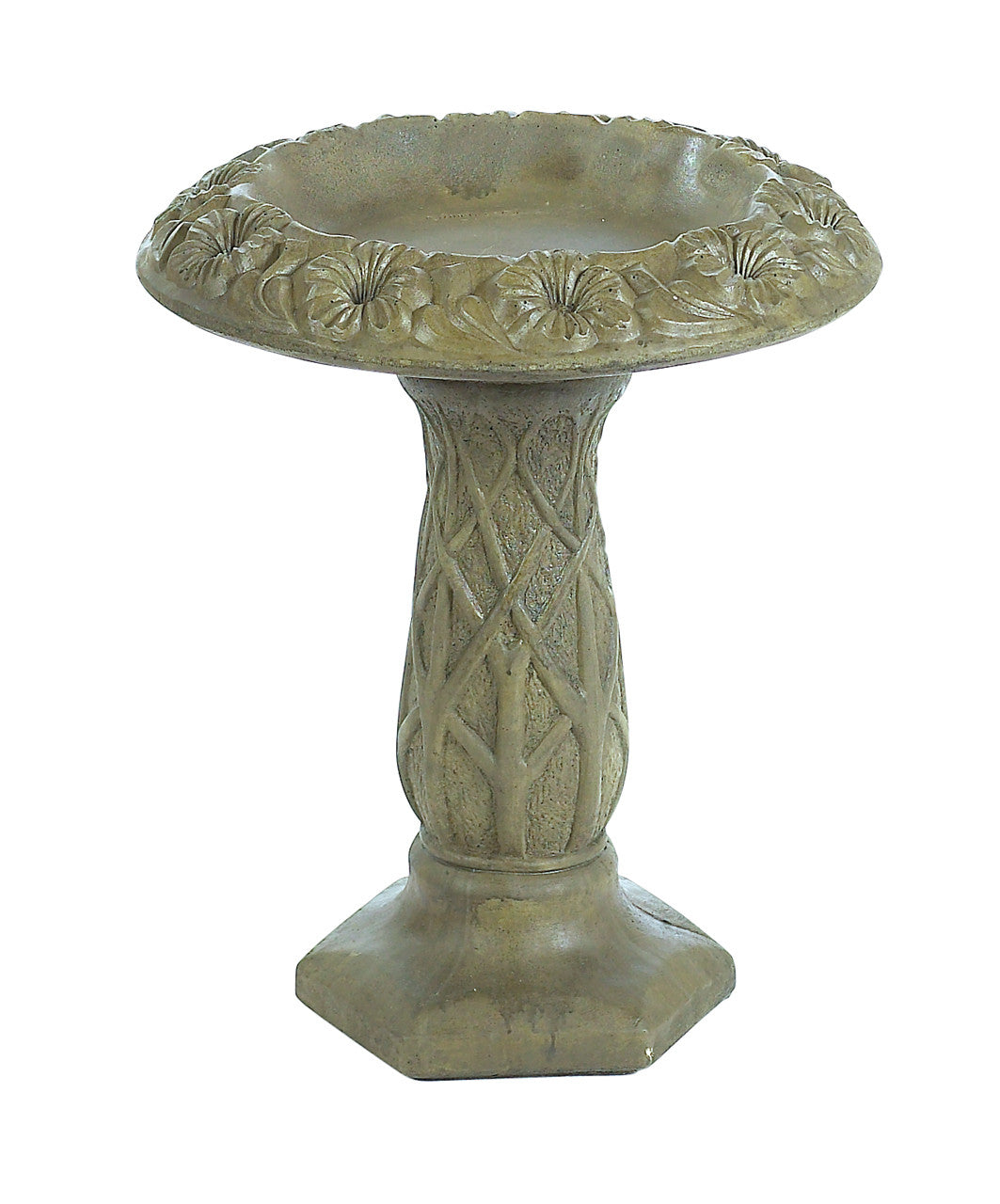 Bouquet Birdbath