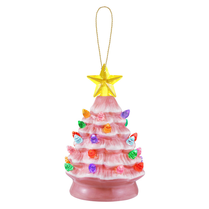 5" Nostalgic Tree - Pink