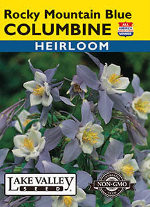 COLUMBINE ROCKY MOUNTAIN BLUE  HEIRLOOM