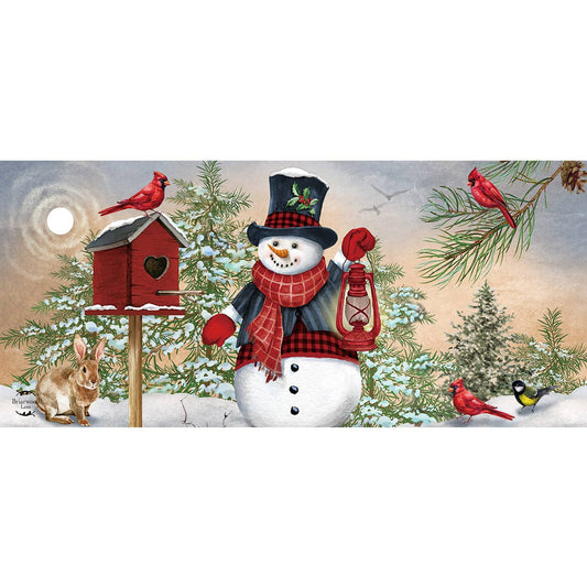Snowman and Friends Mini Mat
