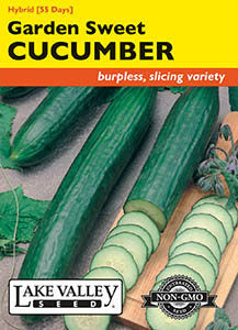 CUCUMBER GARDEN SWEET HYBRID (BURPLESS)