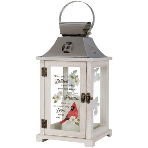 "Heaven" Cardinal Memorial Lantern