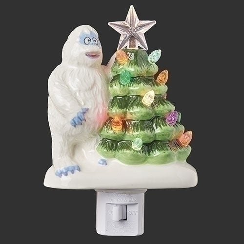 6"H LIGHTED BUMBLE NIGHT LIGHT WITH VINTAGE TREE