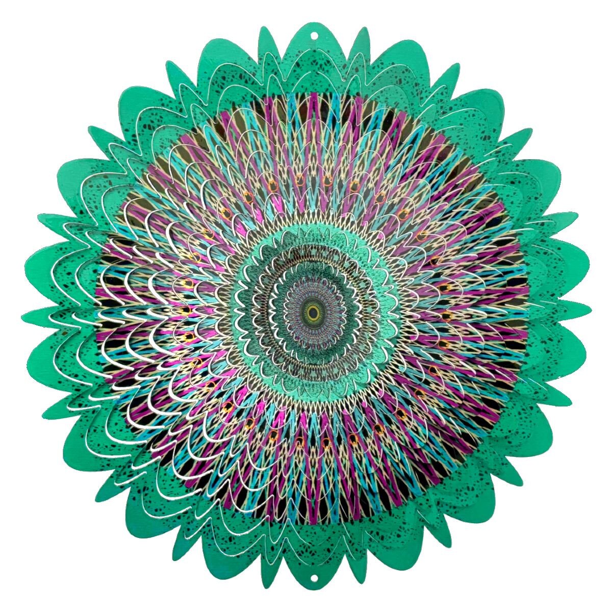 12" Mandala Cosmic Wind Spinner