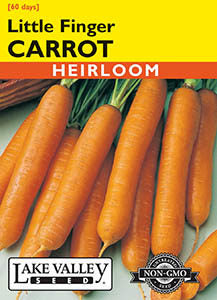 CARROT LITTLE FINGER  HEIRLOOM