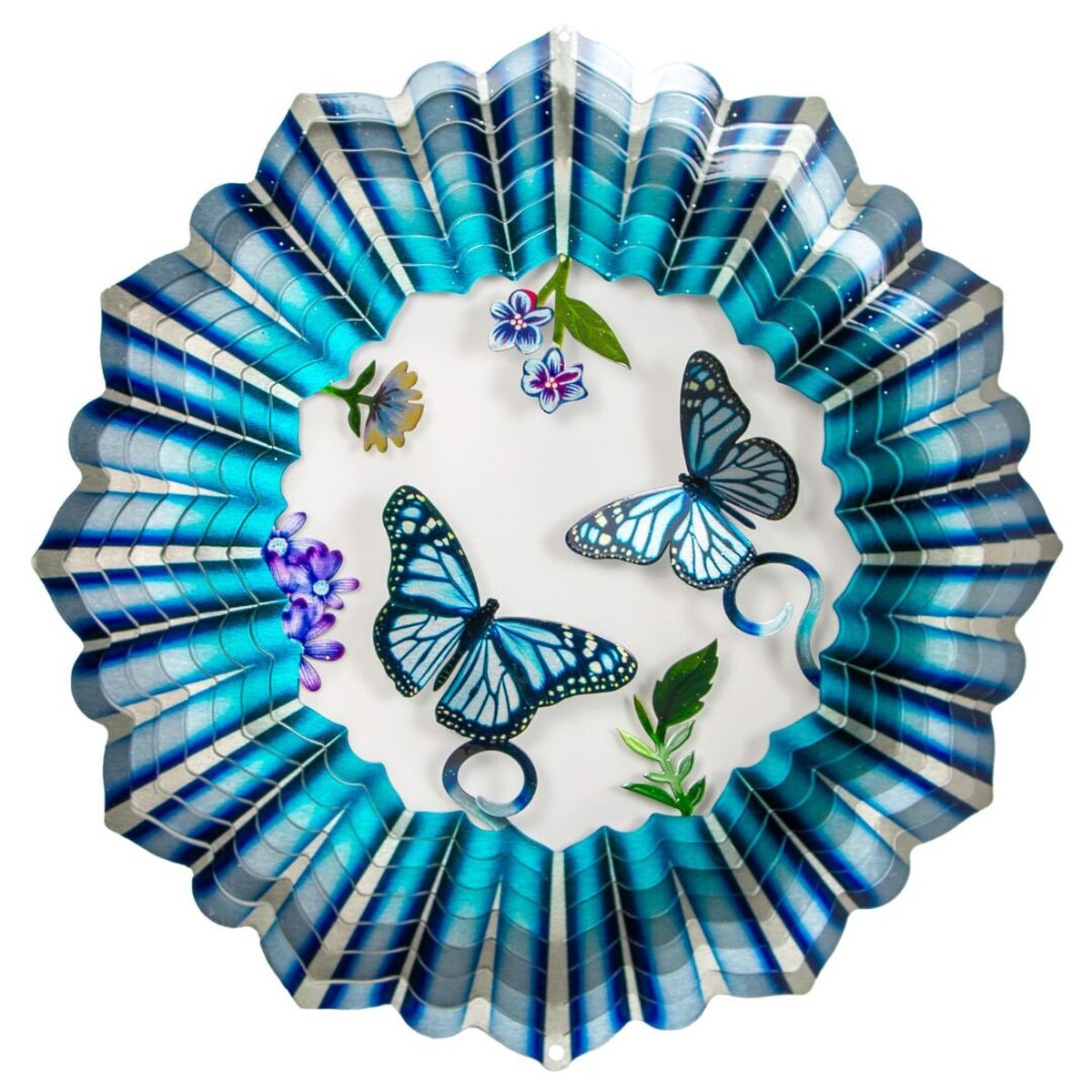 12" 3D Blue Butterfly