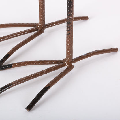 31.89"H Metal Flamingo Figurine