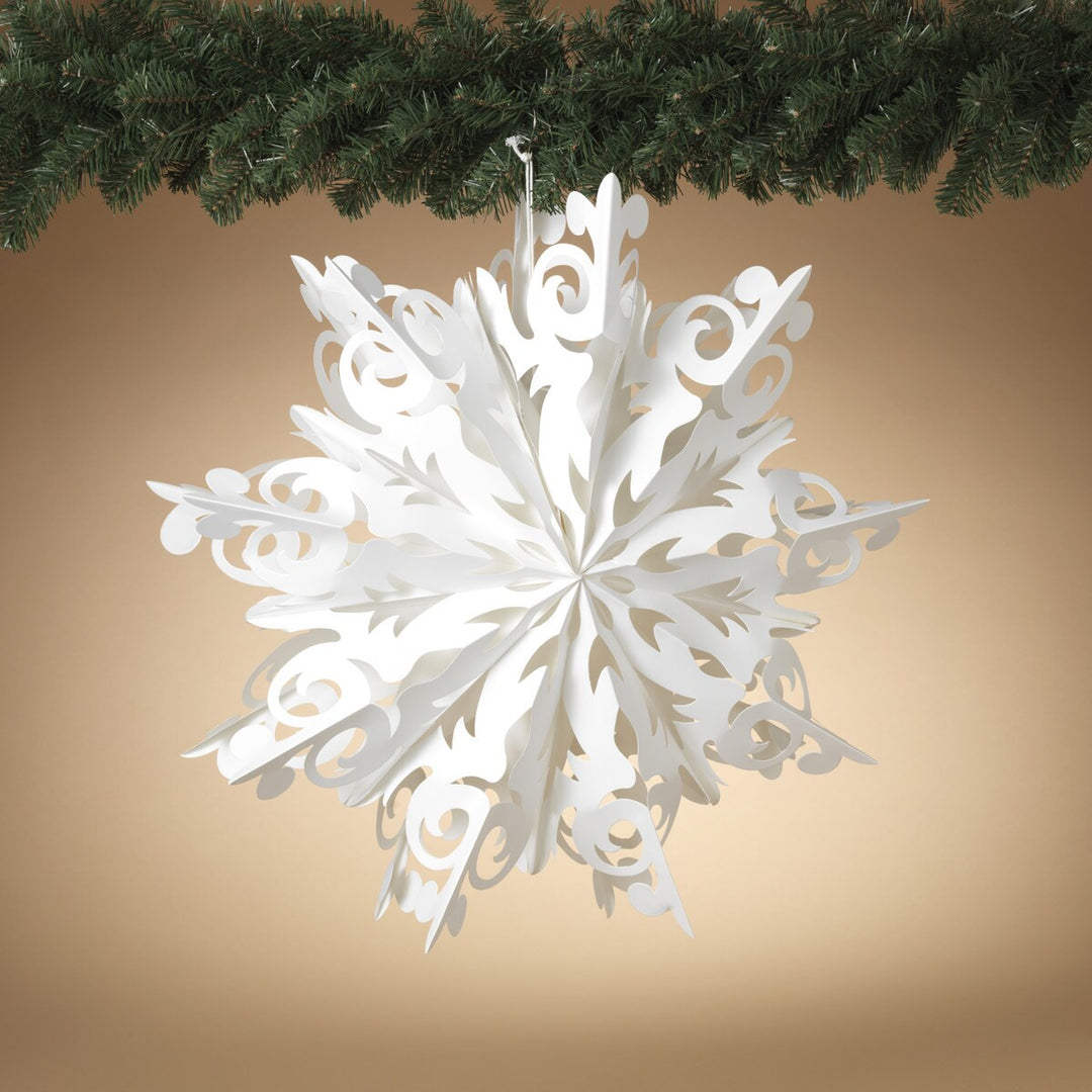 25"L Paper Snowflake Ornament