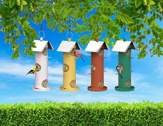 Colorful Mesh Tube Feeder