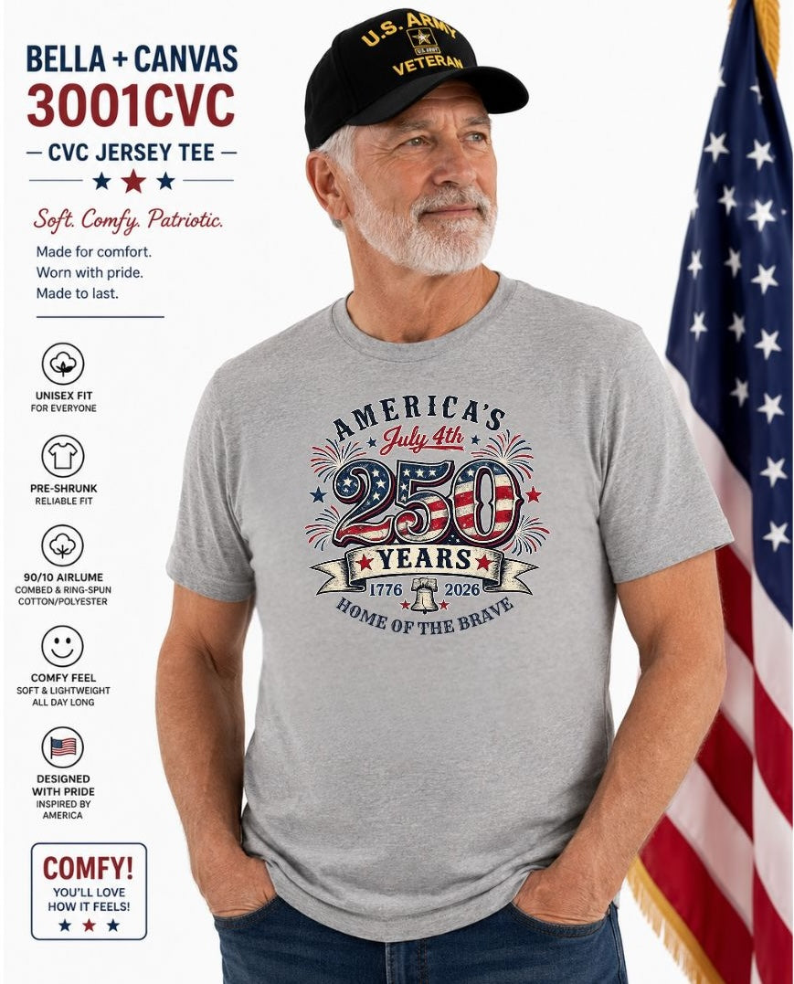 Americas 250th Anniversary Shirts