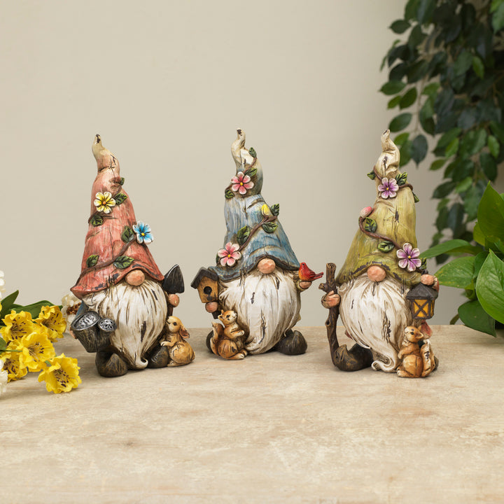 8.8" Flower Gnomes