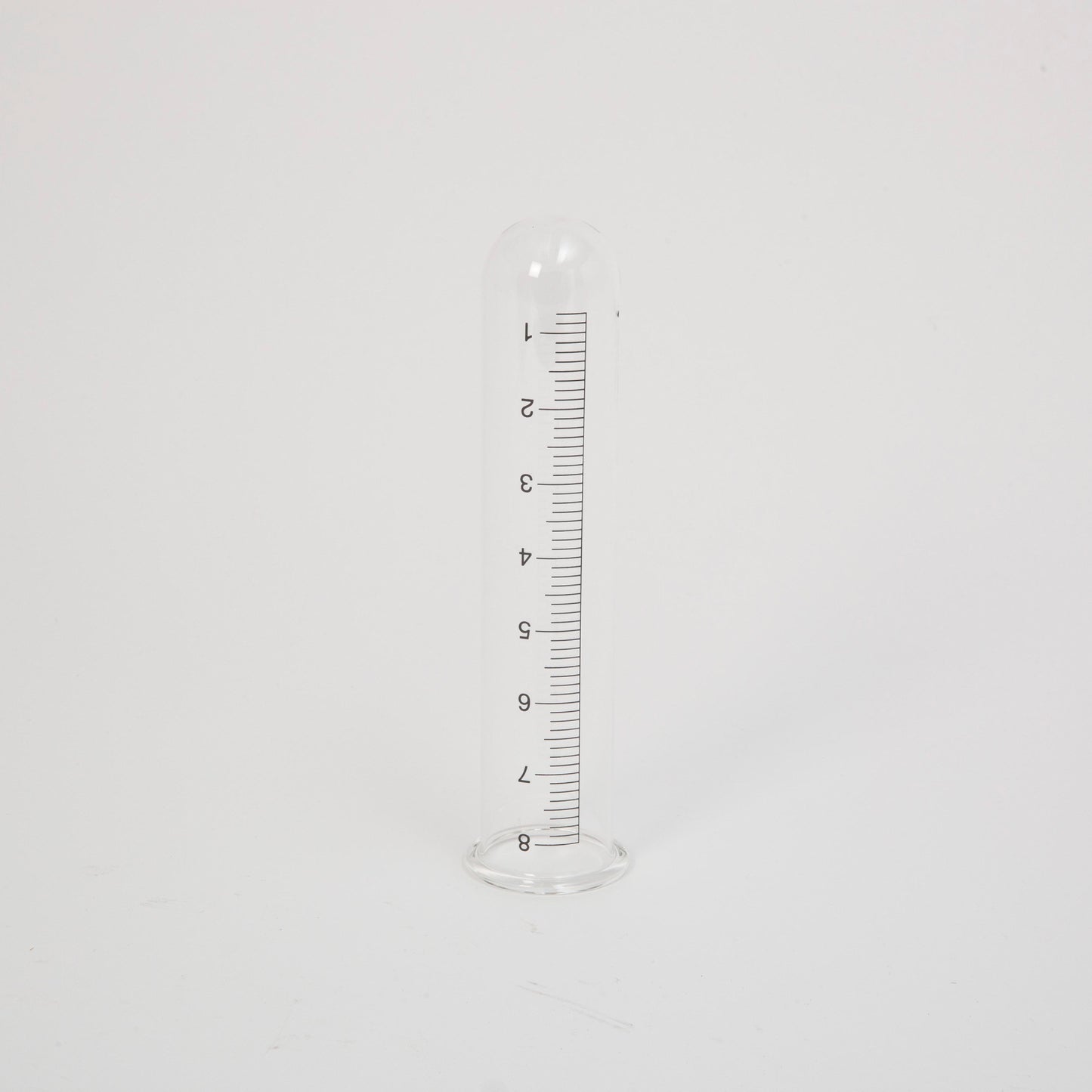 9"H Glass Rain Gauge