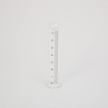9"H Glass Rain Gauge