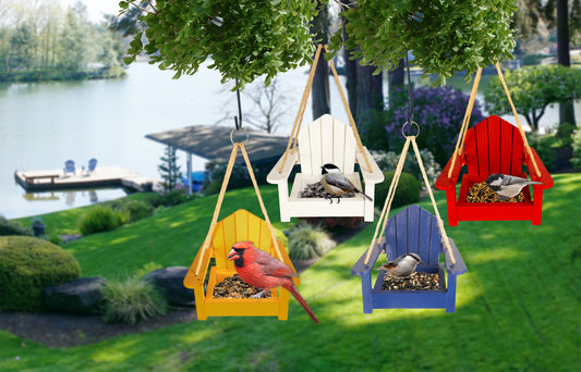 Adirondack Chair Platform Feeder