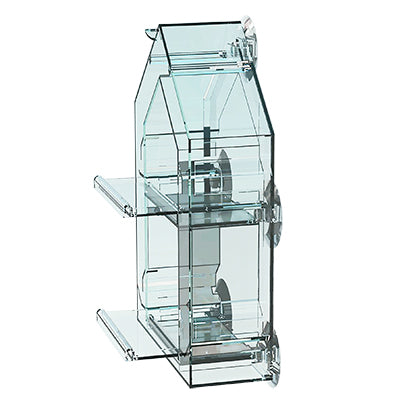 Sneak-a-Peek™ Heavy Duty Crystal Clear Polycarbonate House Window Seed Feeder