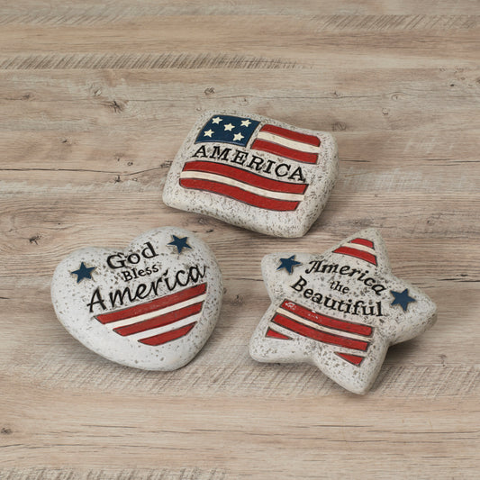 6.5"L Cement Americana Stone