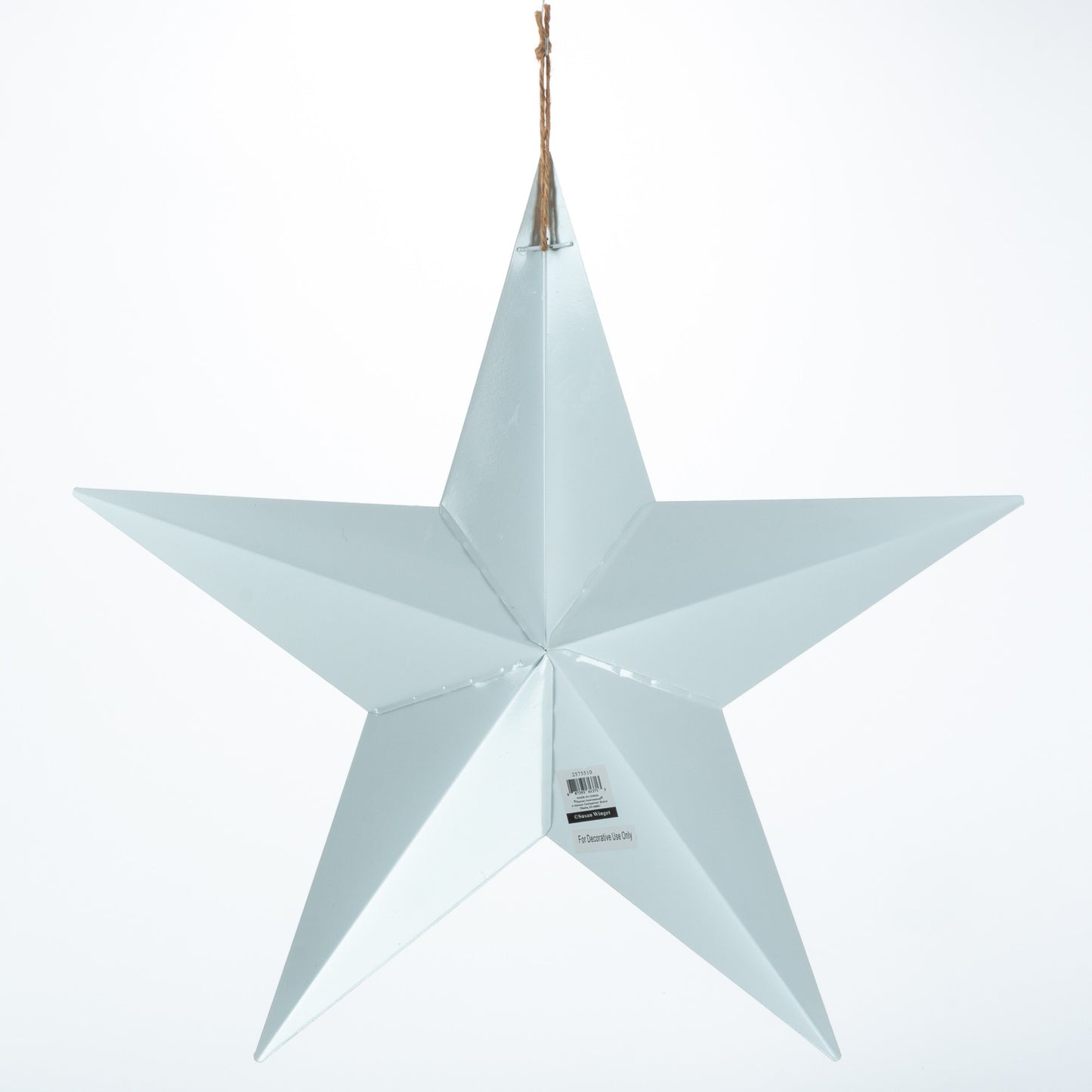 Metal Spring Bird Design Wall Hanging Star