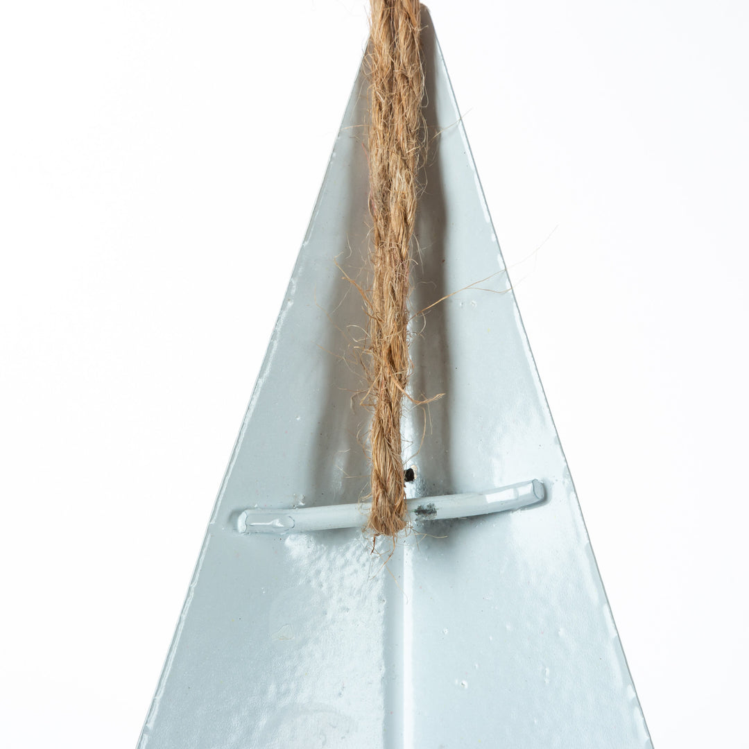 Metal Spring Bird Design Wall Hanging Star