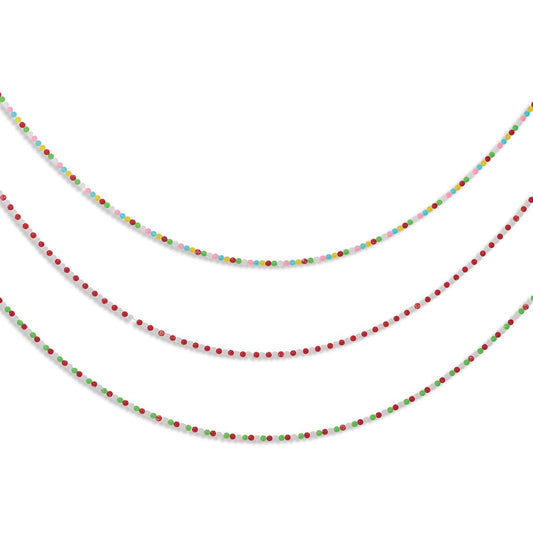 6'L Holiday Gum Drop Candy Garland