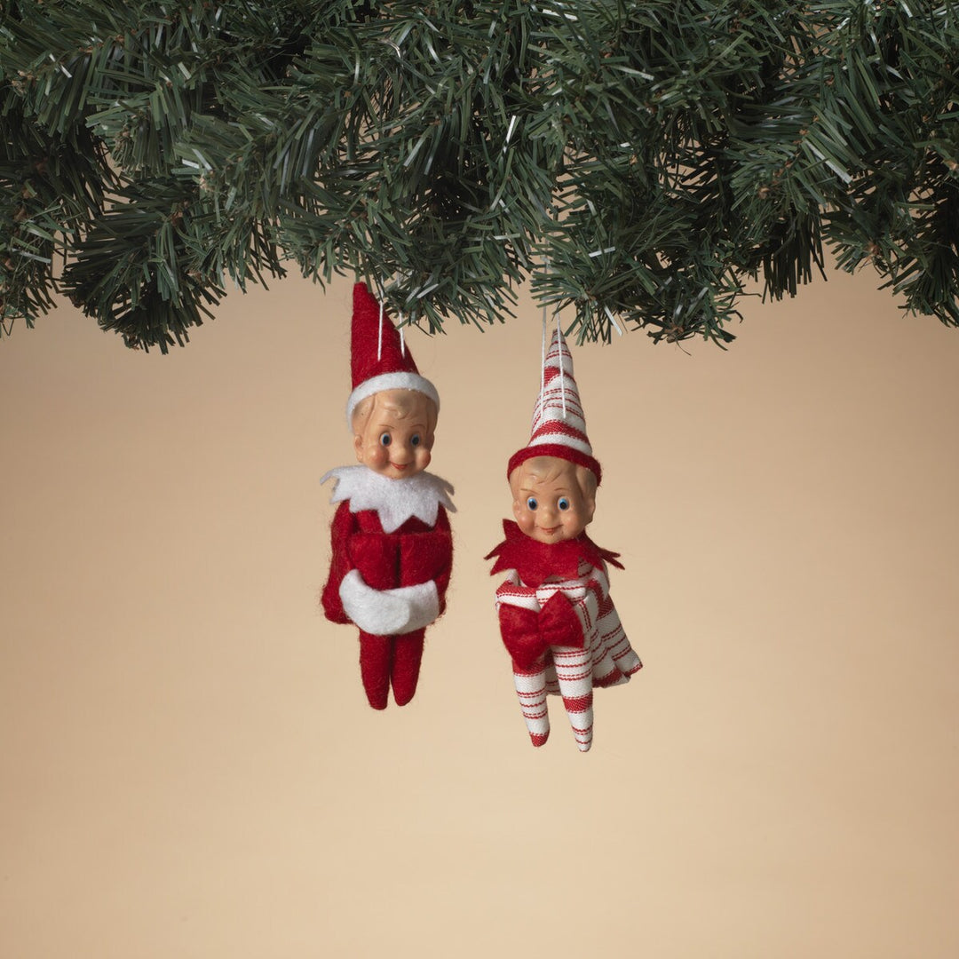 5.5"H Elf Ornament