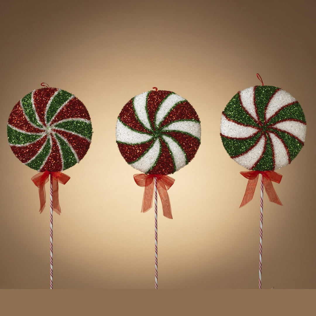 28"H Holiday Lollipop Pick