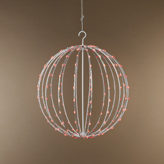 23.6"D Electric Lighted Multi Function RGB Foldable Sphere with 304 Color Changing LED Lights