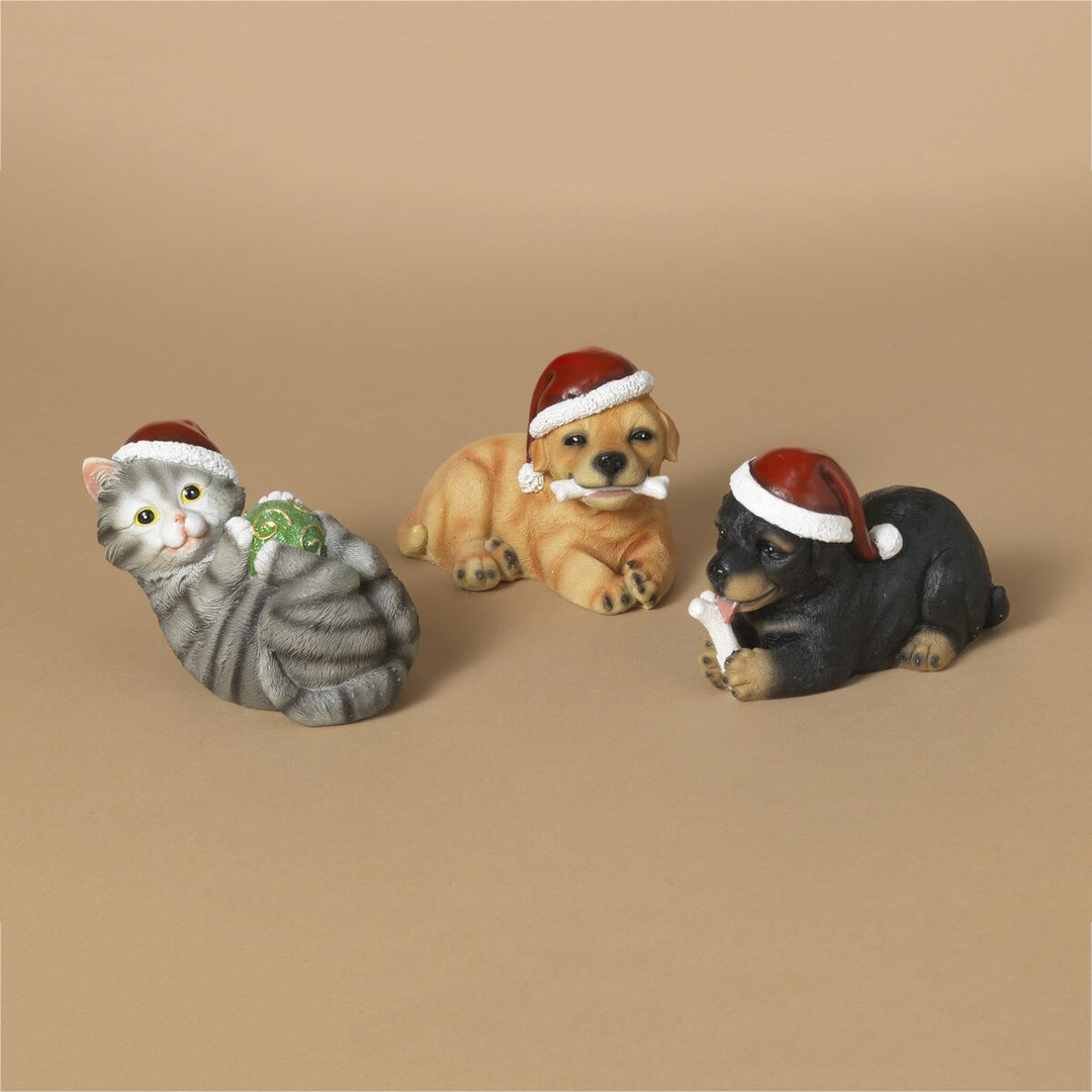 5.79"L Resin Holiday Animal