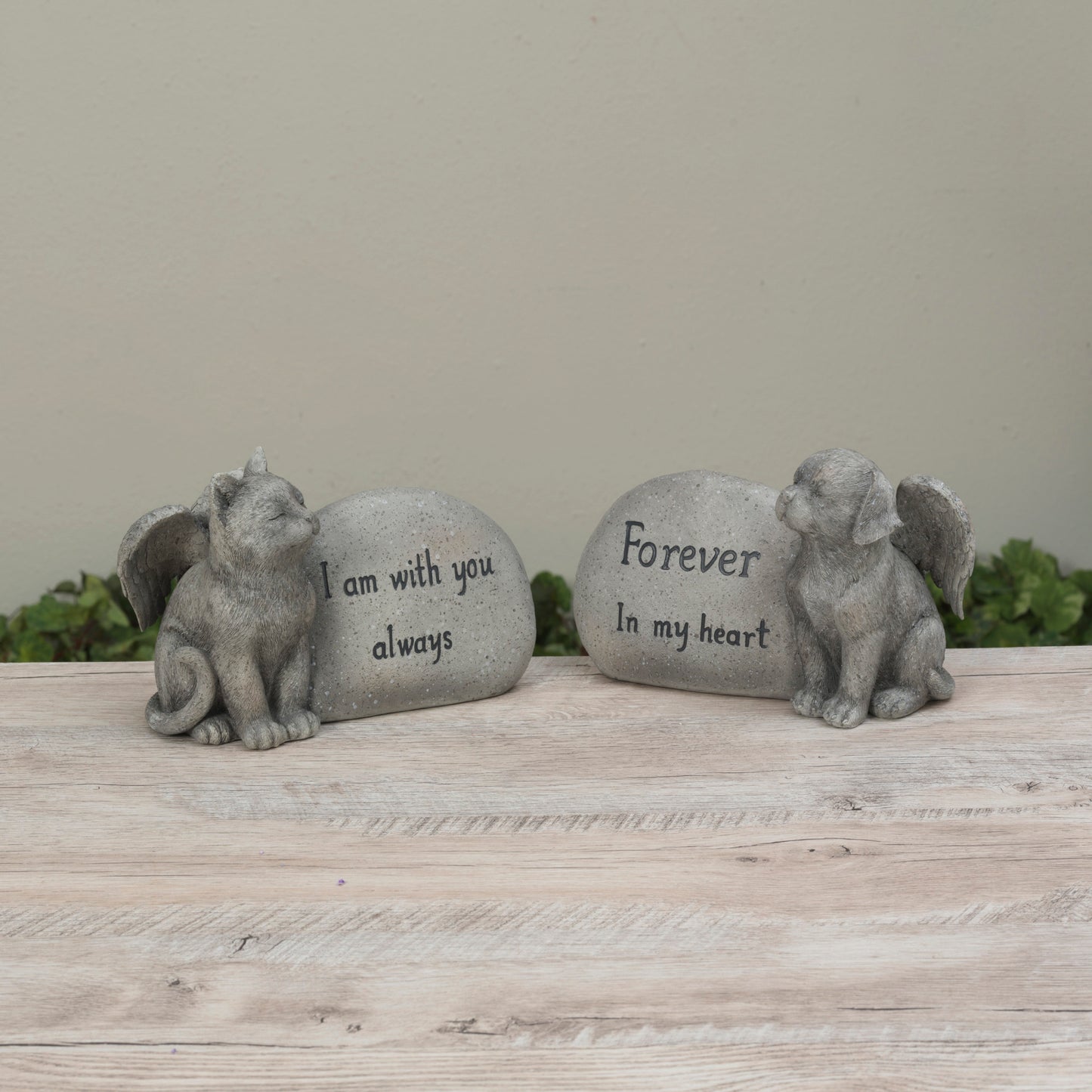 8.86"L Resign Dog or Cat Memorial Stone