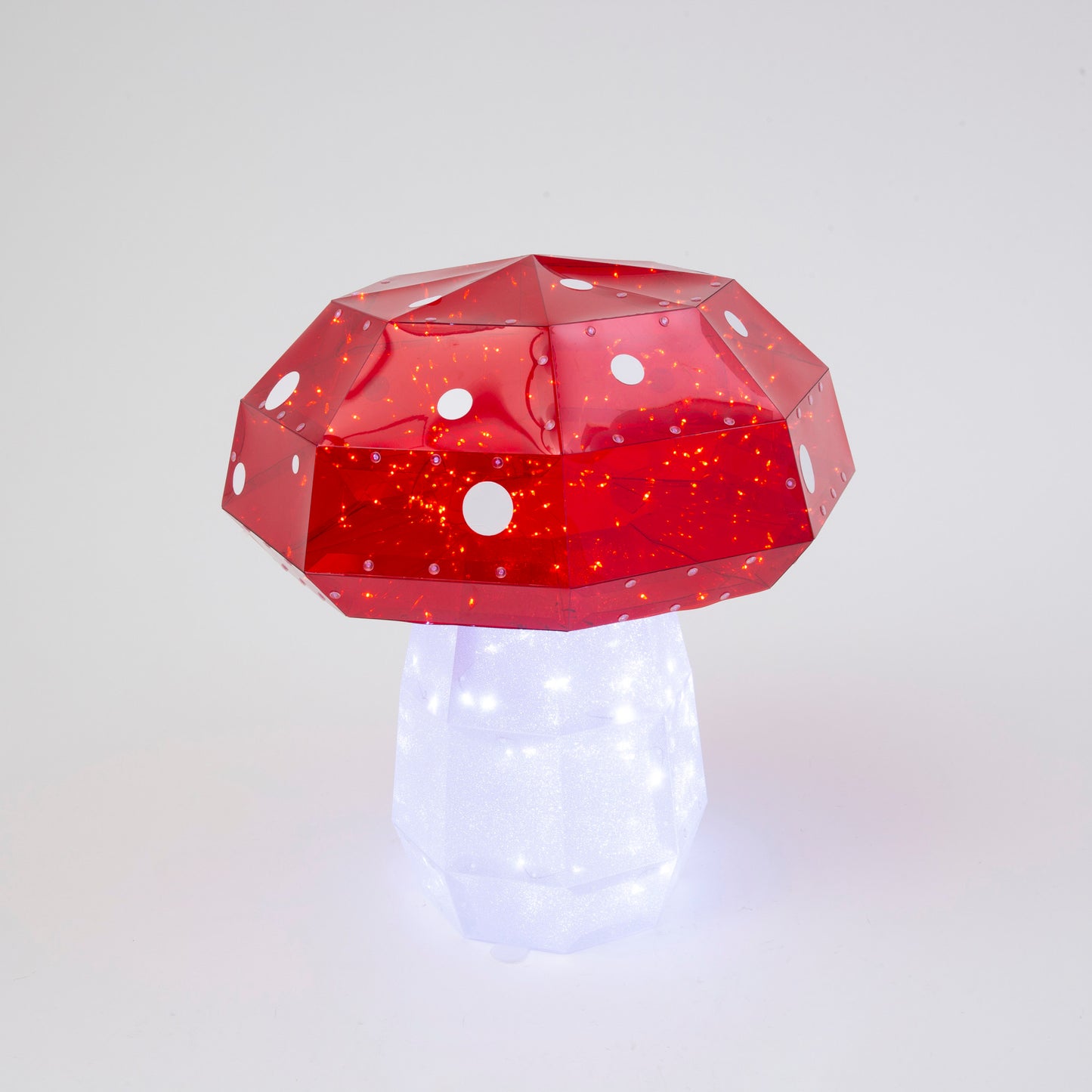 19.7"H Holographic Mushroom