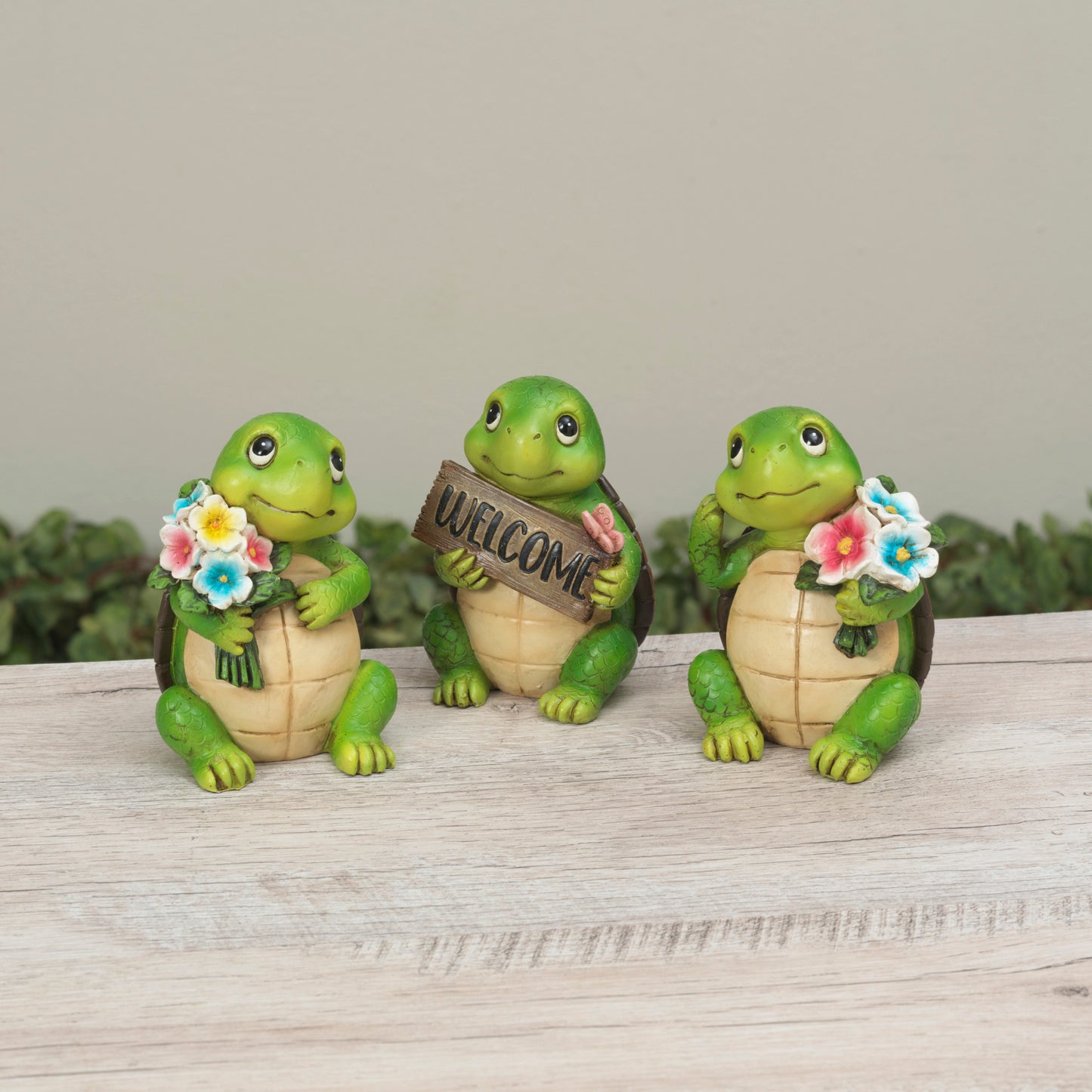 4.3"H Resin Turtle