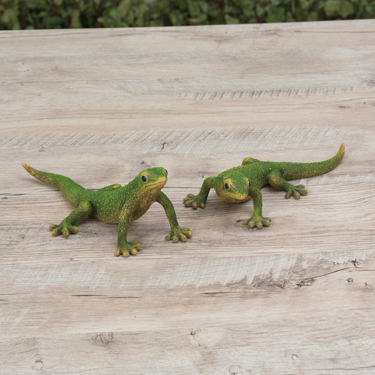 8.86"L Resin Lizard