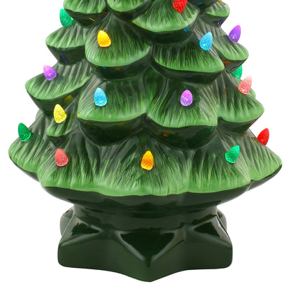 14" Nostalgic Tree - Green