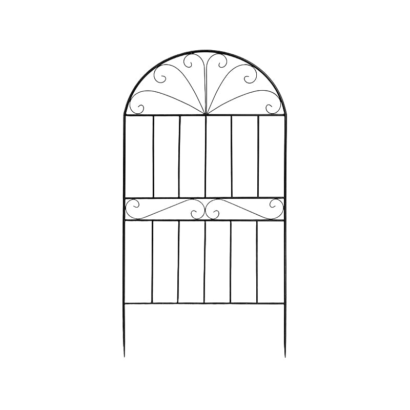 84" Metal Black Trellis