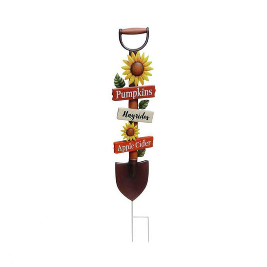 40" Metal Shovel with 3 Signs