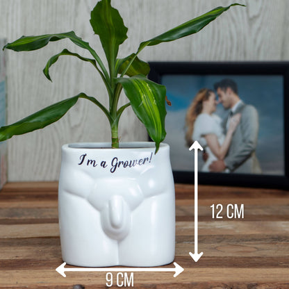 I'm A Grower Put Some Plants On - Novelty Indoor Planter