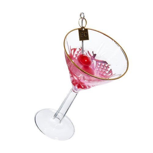 5.5" PINK MARTINI ORNAMENT