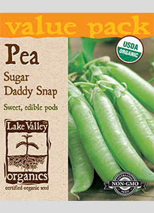 ORGANIC PEA SUGAR DADDY SNAP